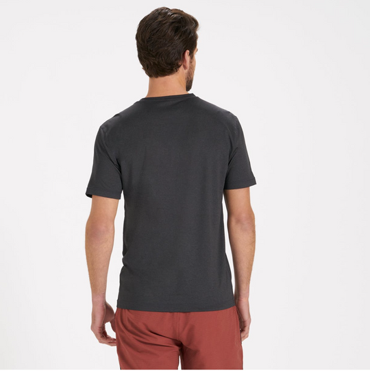 Vuori - Tradewind Performance Tee - Black Heather