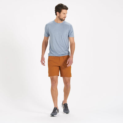 Vuori - Tradewind Performance Tee - Cloud Heather