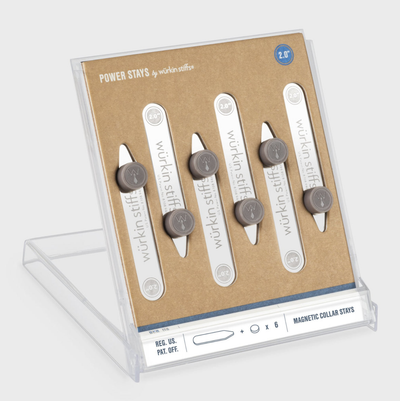 Wurkin Stiffs - 2" Power Stays Magnetic Collar Stays - 3 Pair
