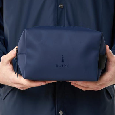 Rains - Small Wash Bag - Blue