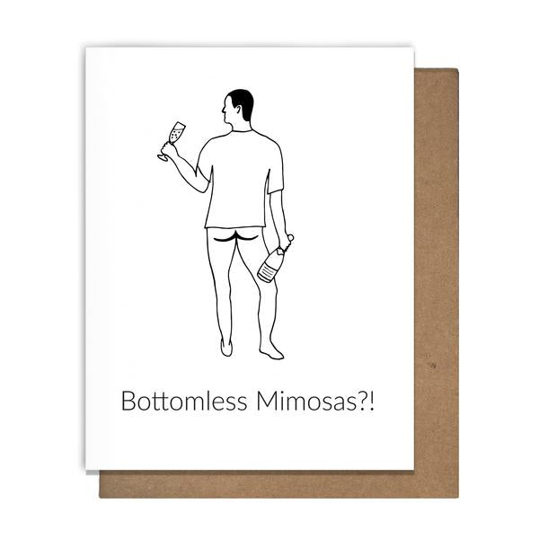 Pretty Alright Goods - Bottomless Mimosas Card