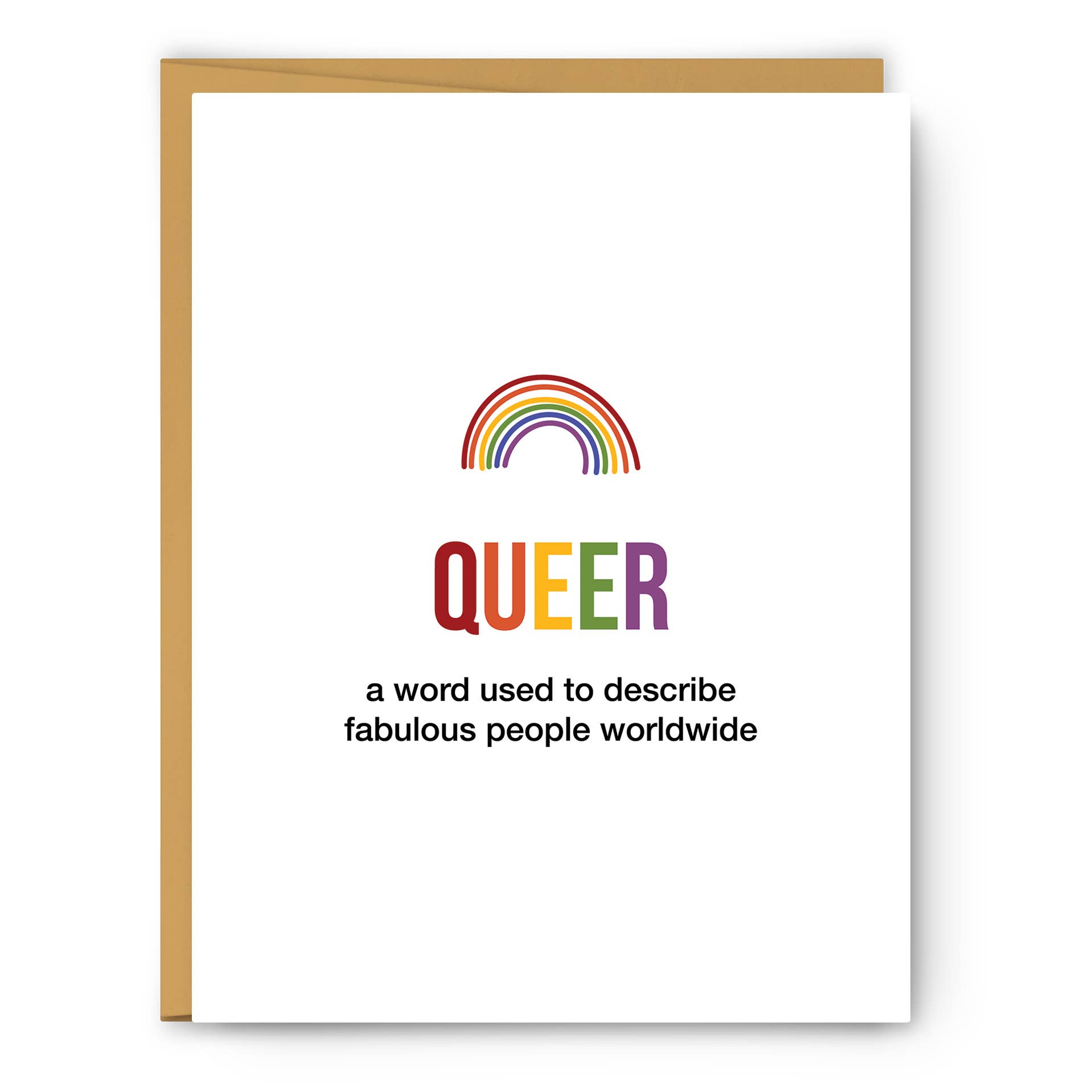 Footnotes - Queer Definition Illustration - Everyday Card
