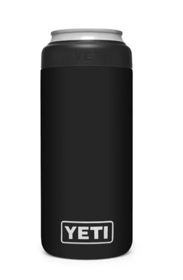 YETI Rambler Colster Slim Can Insulator - Black