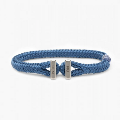 Pig & Hen - Icy Ike Bracelet - Violet Blue / Silver